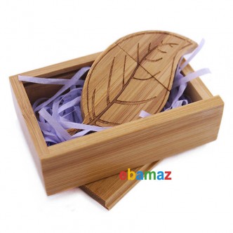 Leaf Wood USB Thumb Flash Drive 128MB to 64GB Stick U Disk